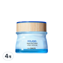 더샘 아이슬란드 아쿠아 젤 크림, 60ml, 4개