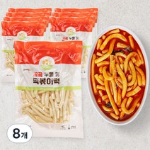 곰곰 누들 밀 떡볶이떡, 500g, 8개입