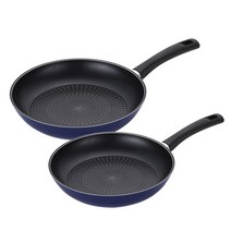 해피콜 빌리어네어쿡 IH 프라이팬 C F30 + F32 세트, 혼합색상, 프라이팬 30cm + 32cm