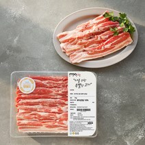 모아미트 캐나다산 보리먹인 암퇘지 삼겹살 구이용 (냉장), 1kg, 1개