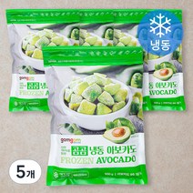 곰곰 냉동 아보카도, 500g, 5개