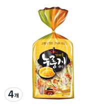 청우식품 가마솥 누룽지 캔디, 500g, 4개