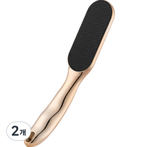 코스파 핸디형 유리 발 각질 제거기 골드, 1개입, 2개