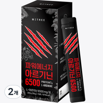 미트리 파워에너지 아르기닌 6500 15p, 300g, 2개