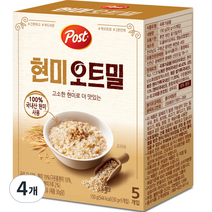 포스트 현미 오트밀, 150g, 4개