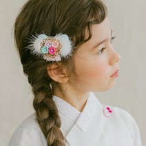 채니봉봉 소담 한복 집게핀