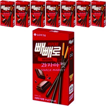빼빼로 초코, 54g, 8개