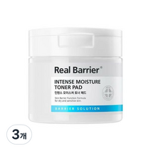 리얼베리어 인텐스 모이스처 토너 패드 200ml, 100개입, 3개