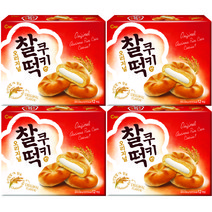청우식품 찰떡쿠키 오리지날 12p, 258g, 4개