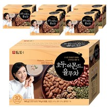 담터 호두 아몬드 율무차, 18g, 30개입, 6개