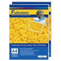 풀컬러즈 포토용지 260g 20p, A4, 2개