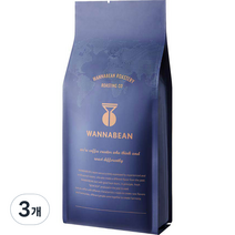 워너빈 시그니쳐 하우스 블렌딩 원두, 모카포트, 1kg, 3개