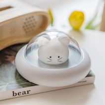 아이린 충전식 무선 애니멀 무드 수면등, 블루