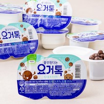 풀무원 다논 요거톡 초코볼 앤 크런치, 127g, 12개