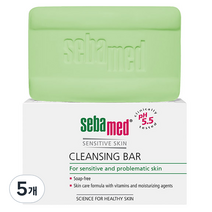 세바메드 클래식 클렌징 비누, 100g, 5개