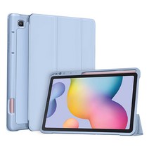 뷰씨 펜슬 수납 스마트커버 태블릿PC 케이스, 소다(실리콘)