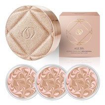 에이지투웨니스 뉴오리지널 스타에디션 팩트 로즈골드 케이스 + 리필 3p, 23호(핑크라떼), 1세트