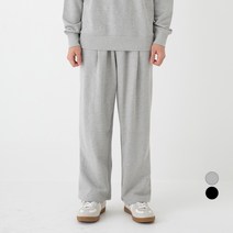 시티파이 남성용 와이드 원턱 스웨트팬츠
