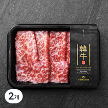 수원축협 한우 설깃머리 1++등급(7) 구이용 (냉장), 0.2kg, 2개