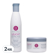 BERRYWELL 컬러 프로텍션 헤어 샴푸 251ml + 마스크 201ml, 2세트