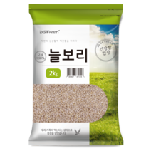 대구농산 국산 늘보리쌀, 2kg, 1개