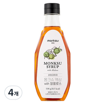 헬스레시피 몽크슈 액상 WITH 알룰로스, 530g, 4개