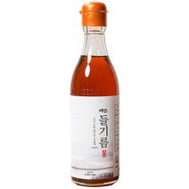 시장쏙 해담 저온압착 통들깨 100% 들기름, 350ml, 1개