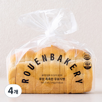 후앙 촉촉한 우유식빵, 310g, 4개