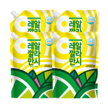 바로푸드 레알 깔라만시, 1L, 4개