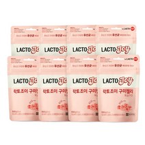 종근당건강 락토조이 유산균 구미 젤리 복숭아맛, 50g, 8개
