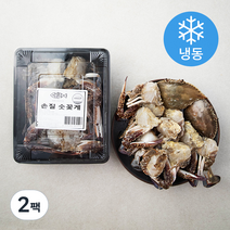 어부네생선가게 국산 손질 숫꽃게 (냉동), 500g, 2팩