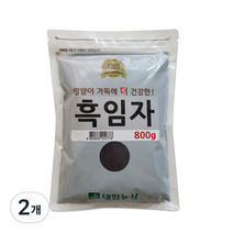 대한농산 흑임자, 800g, 2개