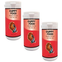 그로비타 구피 전용사료, 43g, 3개