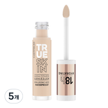 캐트리스 트루 스킨 하이 커버 컨실러 4.5ml, 010 쿨 캐시미어, 5개