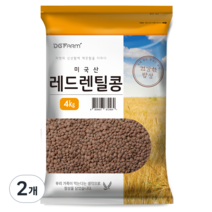 대구농산 레드렌틸콩, 4kg, 2개