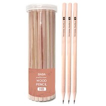 다다 네츄럴우드 심플연필 HB 30p, 1개