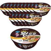 왕뚜껑 mini 우동, 80g, 16개