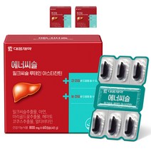 대웅제약 밀크씨슬 루테인 아스타잔틴, 60캡슐, 3개