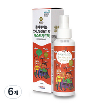 페스트가드액 뿌리는 모기기피제, 110ml, 6개