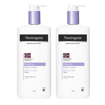 뉴트로지나 릴랙싱 바디 로션 라벤더향, 450ml, 2개