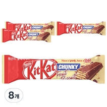 킷캣 청키 프룻 비스킷 초콜릿, 38g, 8개