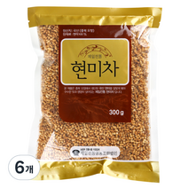 에코맘하우스 제일전통 현미차, 300g, 6개