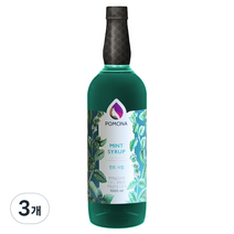 포모나 민트 시럽, 3개, 1000ml