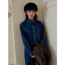 여성용 DENIM BLOUSE