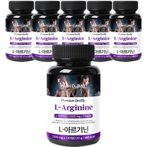 뉴트리디데이 L 아르기닌, 120정, 6개