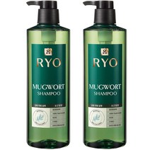 려 강화 약쑥 탈모 증상 완화 샴푸, 800ml, 2개