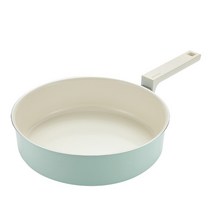 해피콜 인덕션 앳지 블랑 IH 프라이팬 민트, 1개, 24cm