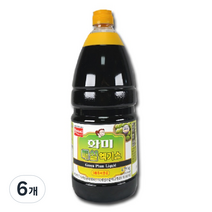 화미 매실 엑기스, 1.75kg, 6개