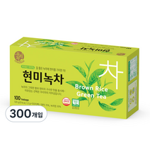 송원 현미녹차 티백, 1.2g, 300개