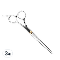 그레이거 가정용 골드링 7인치 장가위, 혼합 색상, 3개